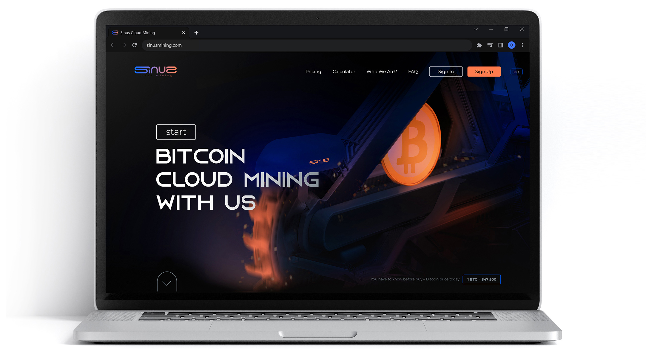 Sinus Cloud Mining project image 1